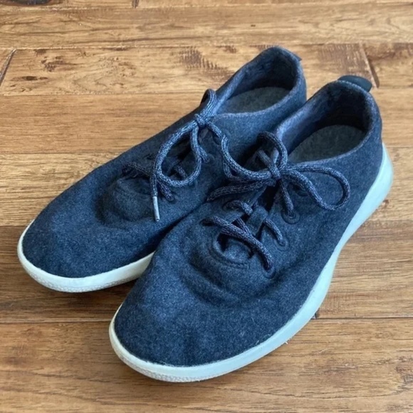 Allbirds Men's Wool Runners Merino Wool Sneakers Charcoal Dark Gray Size 11 - Picture 7 of 11